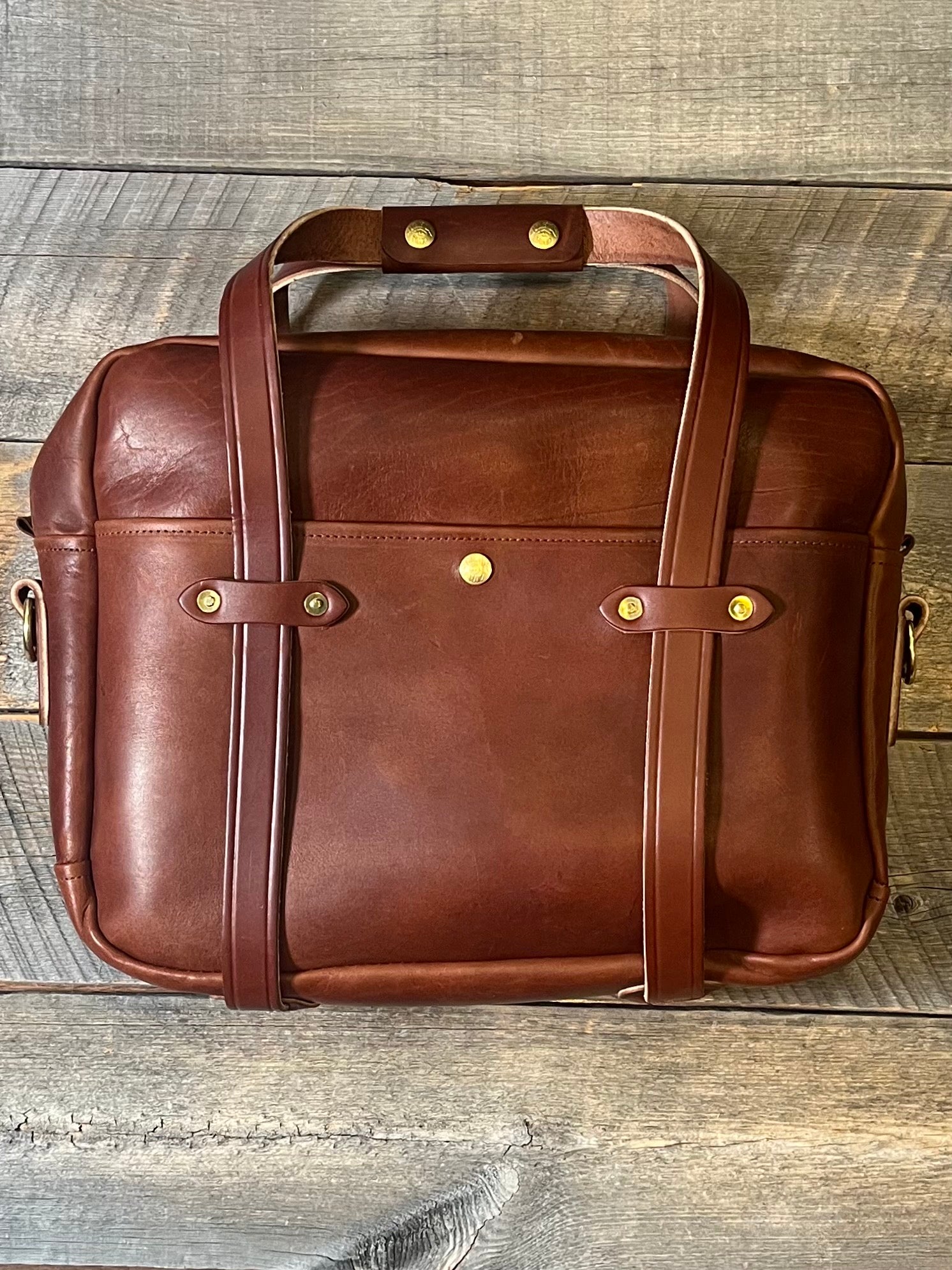 self service (F) NO.42 シュリンク包装未開封　貴重 Filson Rugged Twill Original Briefcase - Otter Green – SON OF A STAG