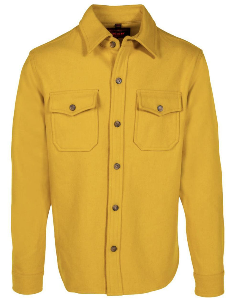 CPO Wool Shirt - Mustard