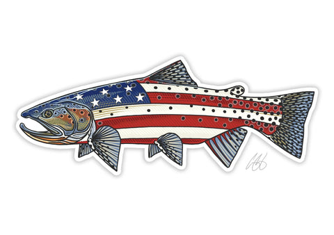 USA Cutthroat Decal