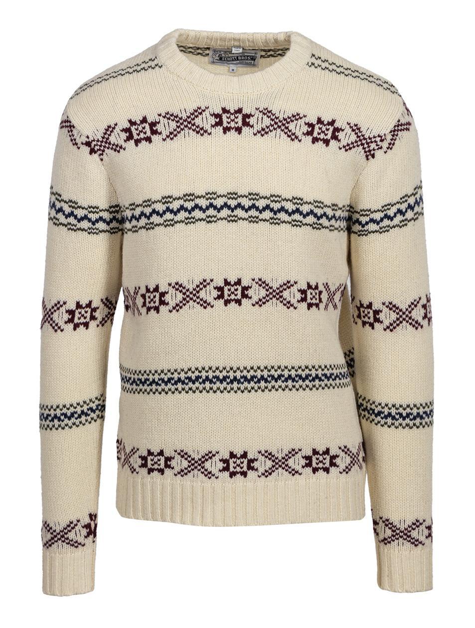 Norwegian Crewneck Sweater - Offwhite