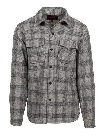 CPO Wool Shirt - Heather Grey