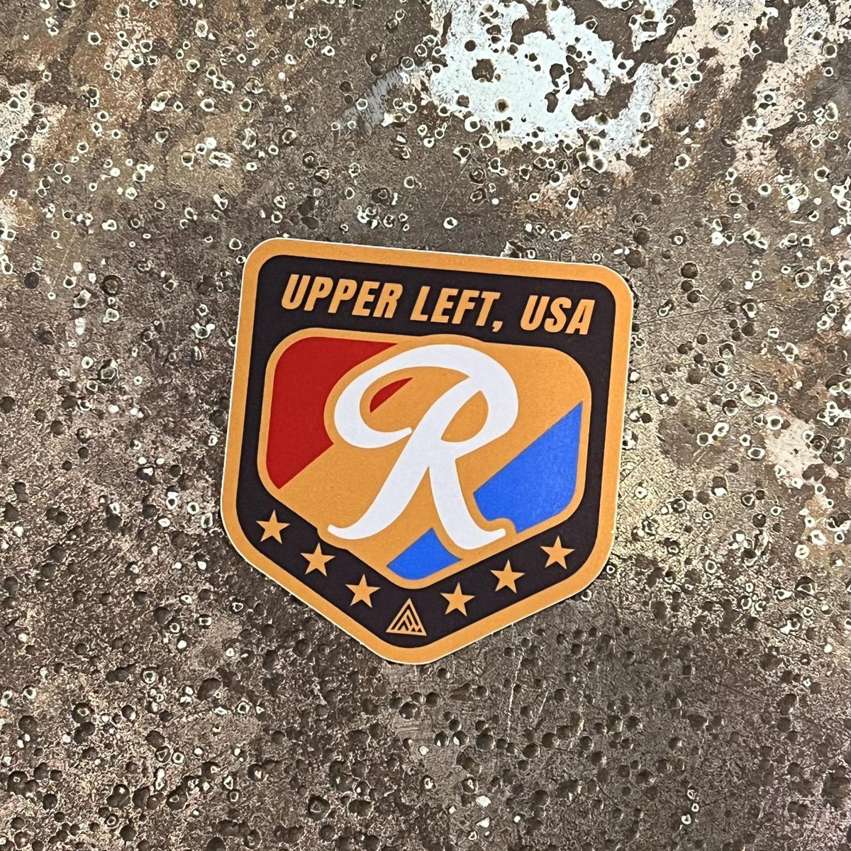 Rainier Upper Left Sticker – ASHER GOODS Co.