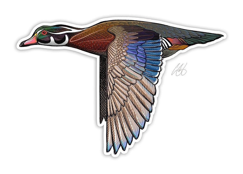 Wood Duck Decal