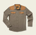 Stockman Stretch Snapshirt - Cocodrilo Duck Brown