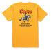 Seager x Coors Beer Run Tee - Yellow