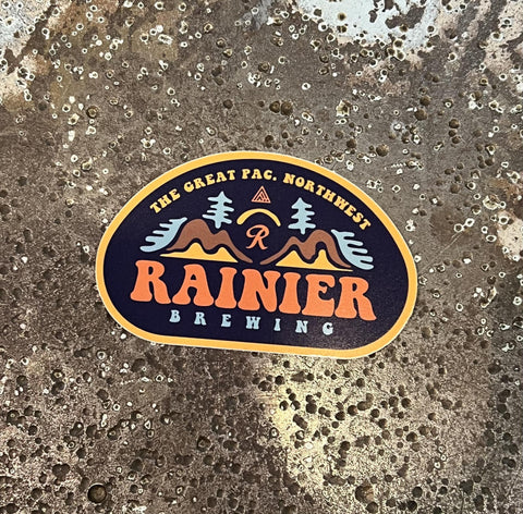 Rainier Brewing Sticker