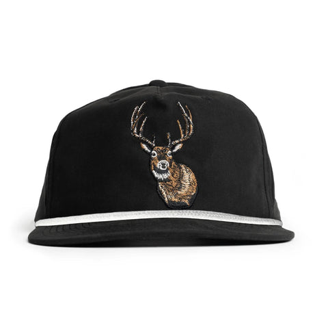 Whitetail Hat - Black