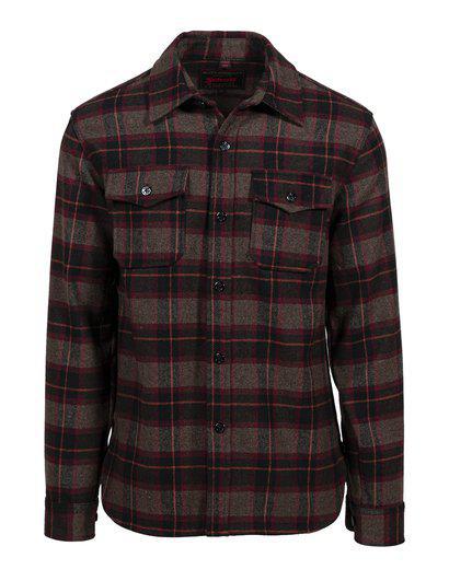 CPO Wool Shirt - Brown