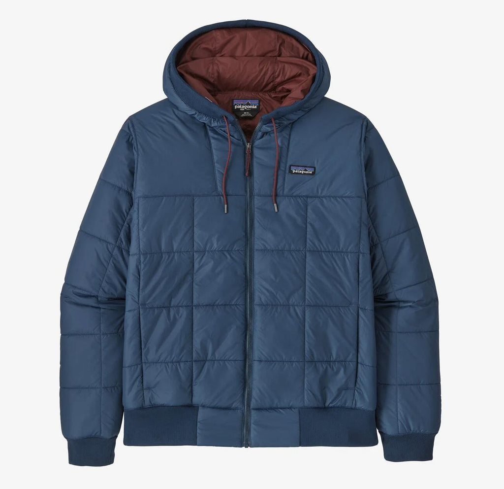 Box Quilted Hoody - Tidepool Blue