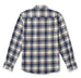 CALICO FLANNEL NATURAL BLUE