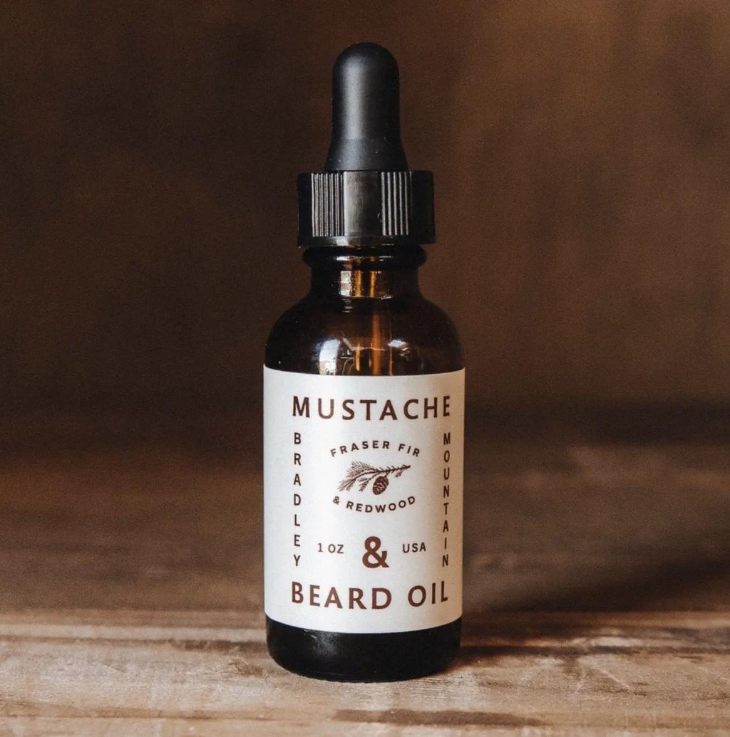 Mustache & Beard Oil - Fraser Fir & Redwood