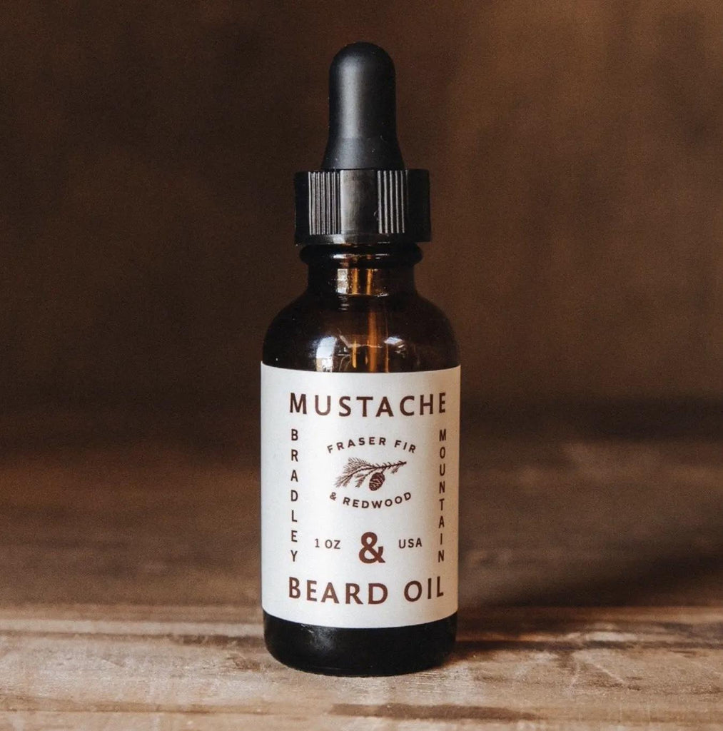 Mustache & Beard Oil - Fraser Fir & Redwood