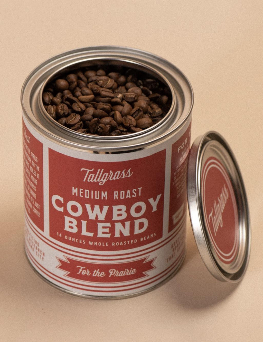 Tallgrass Cowboy Blend 14oz Whole Roasted Beans