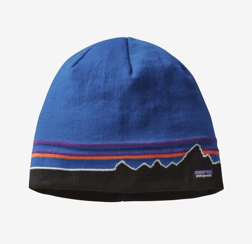 Beanie Hat - Classic Fitz Roy Andes Blue