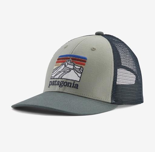 Line Logo LoPro Trucker - Sleet Green