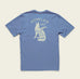 Howler Coyote Pocket T-Shirt - Horizon Blue