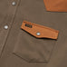 Stockman Stretch Snapshirt - Cocodrilo Duck Brown