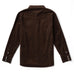 Reagan Pearl Snap - Cord Brown