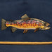 Brown Trout Hat - Navy