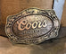 Seager x Coors Belt Buckle