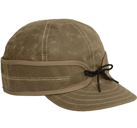 The Waxed Cotton Cap - Sand