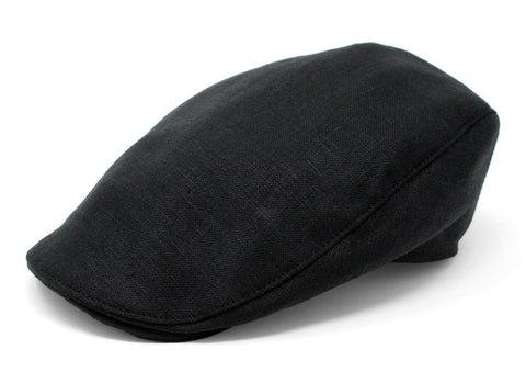 Donegal Touring Cap Linen Black