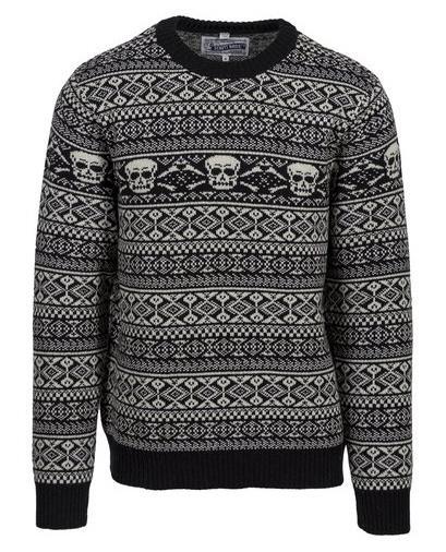 Fairisle Skull Sweater