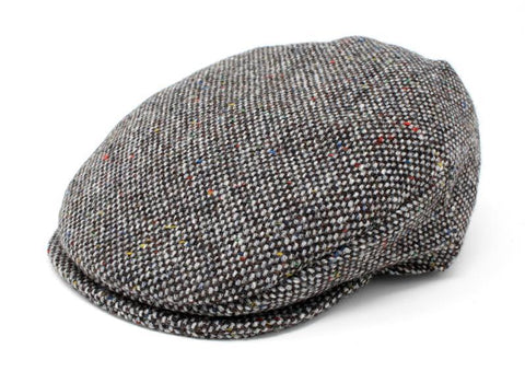 Vintage Cap Tweed Granite Grey Salt & Pepper