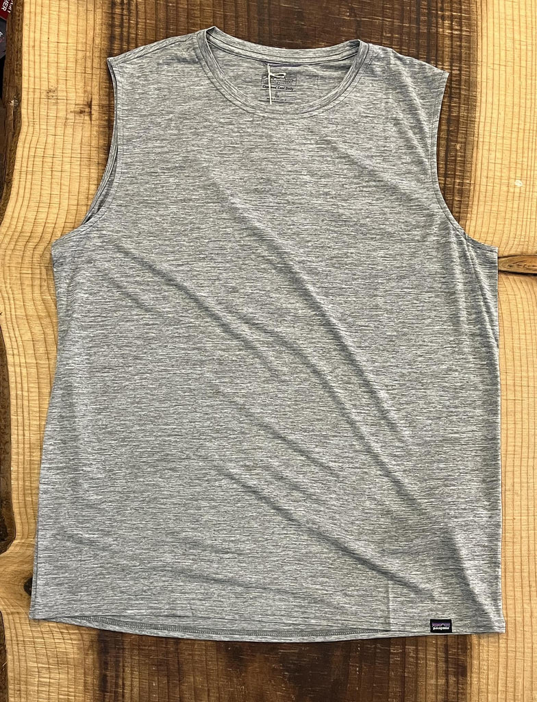 Sleeveless Capilene Cool Daily Shirt - Feather Grey