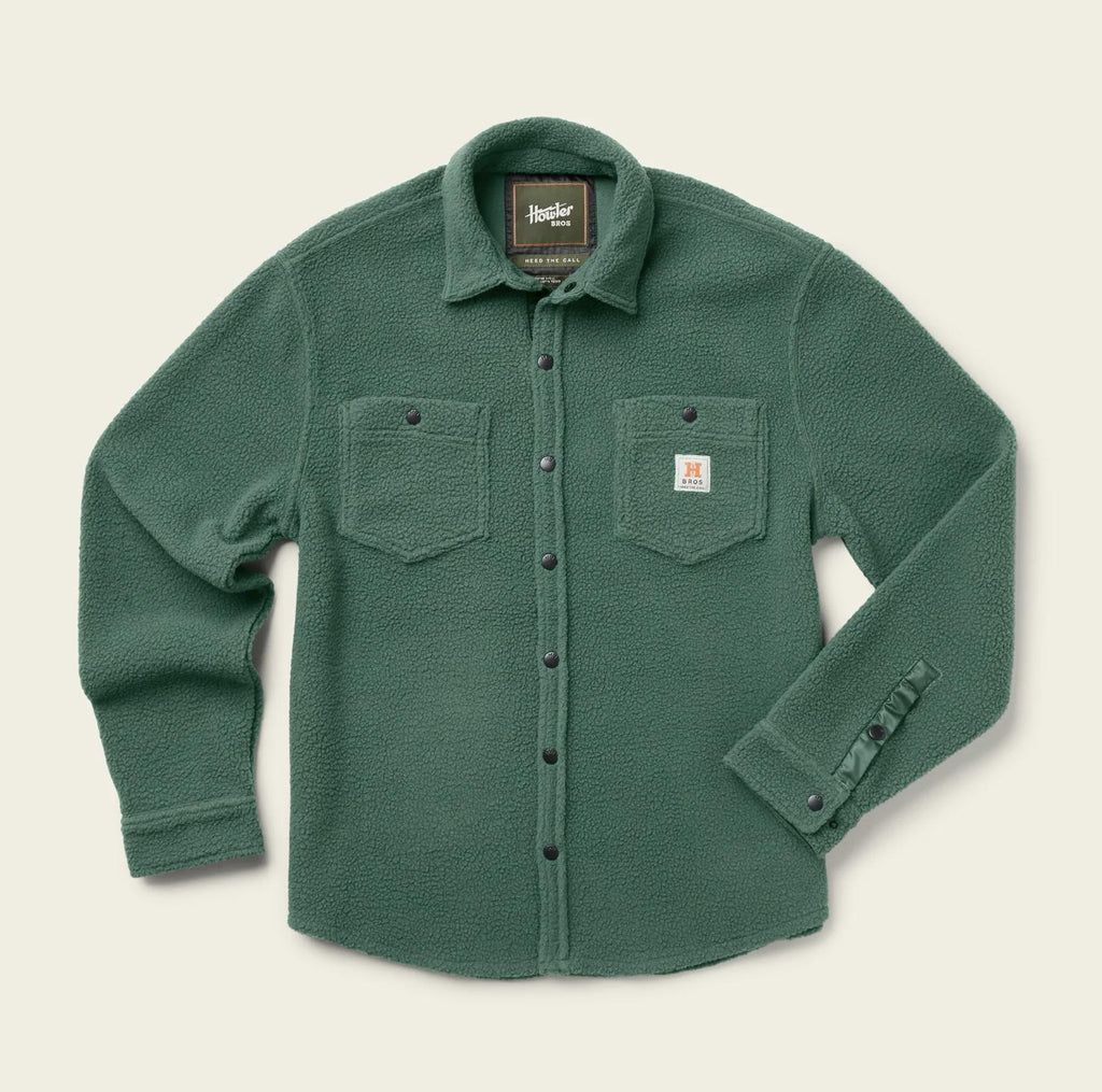 Allegheny Fleece Overshirt - Cascadia Green