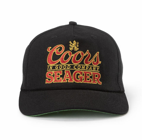 Seager x Coors SnapBack - Black
