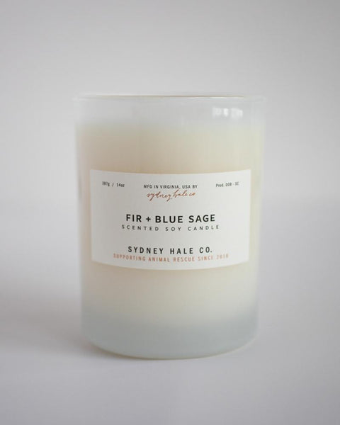 Fir + Blue Sage Candle