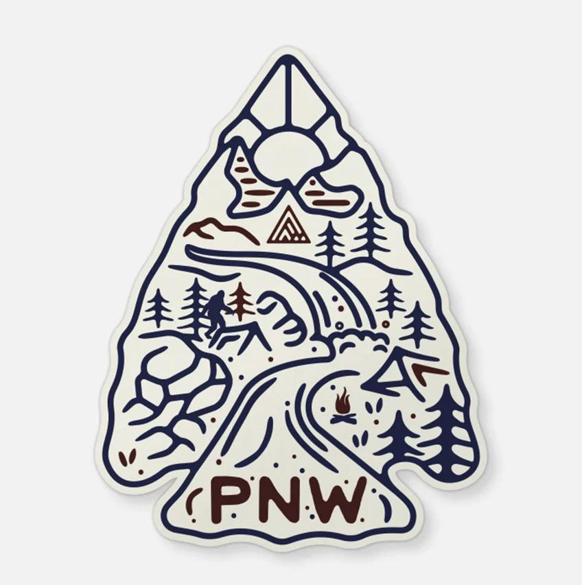 Arrowhead Sticker