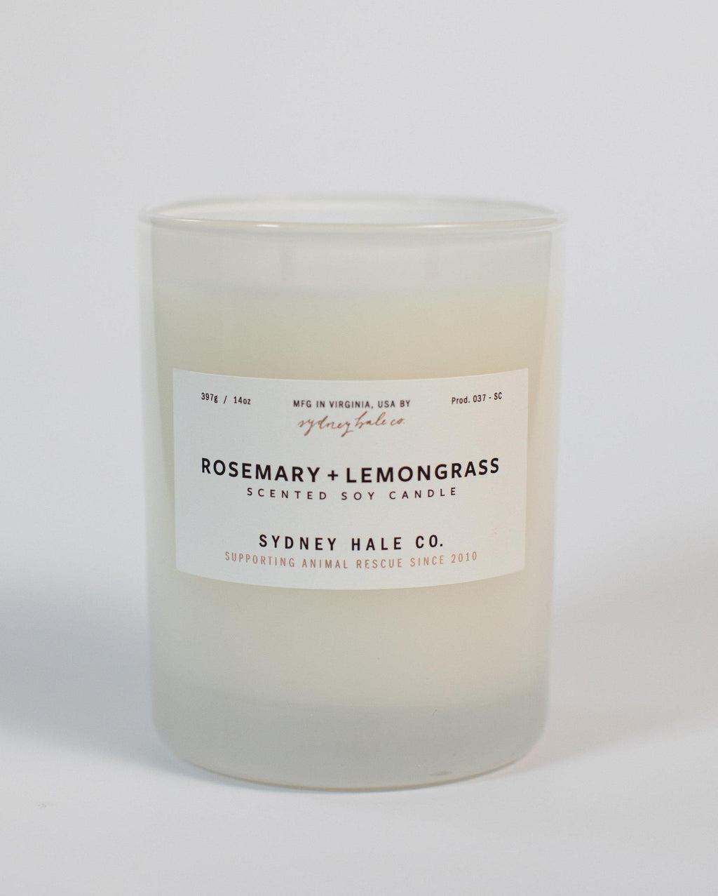 Rosemary + Lemongrass Candle