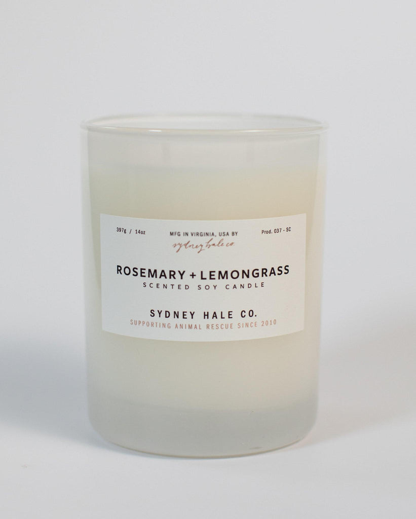 Rosemary + Lemongrass Candle