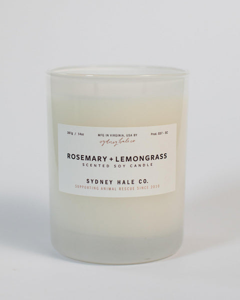 Rosemary + Lemongrass Candle