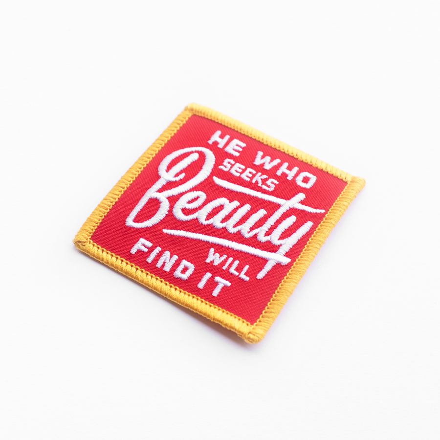 He Who Seeks Beauty Patch
