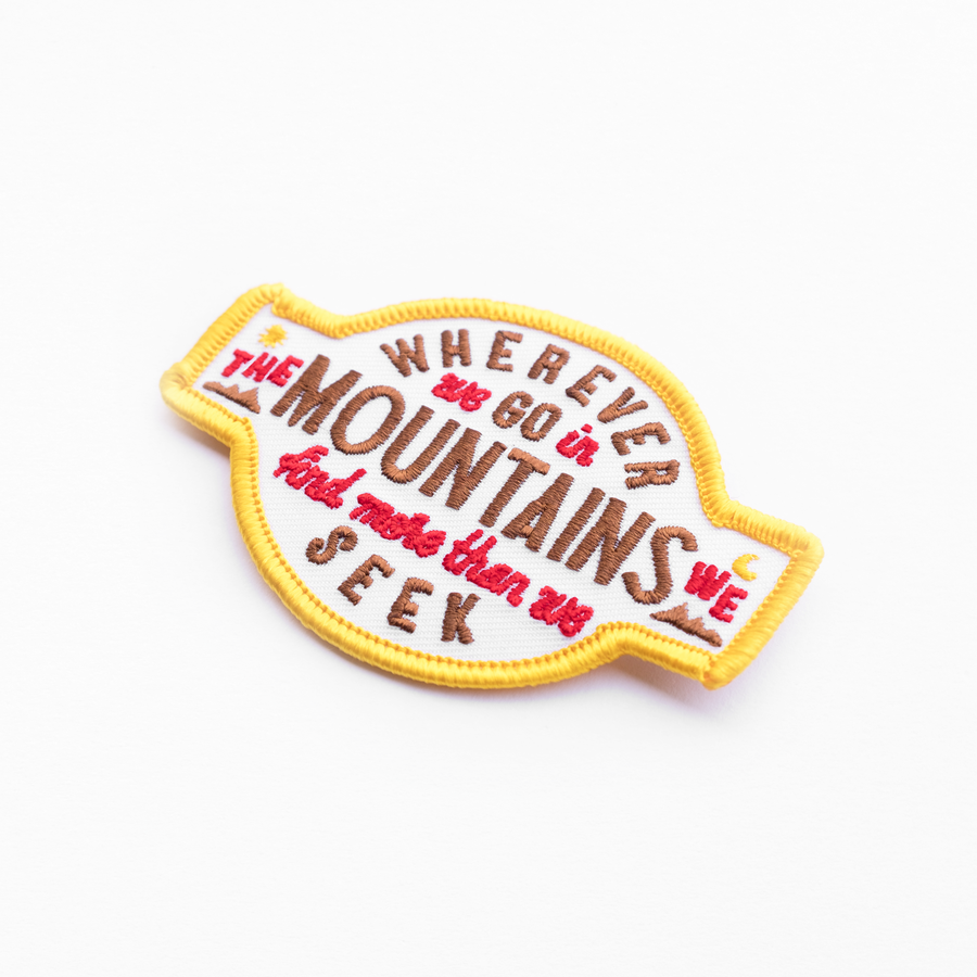 Wherever We Go Patch