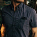 The Short Sleeve Jack - Blue Stripe