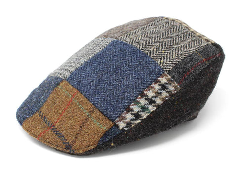 Donegal Touring Cap Patchwork Tweed