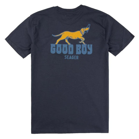 Good Boy Tee - Petrol Blue
