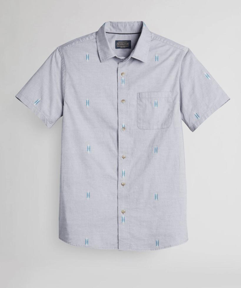 Carson Shirt - Ocean Grey