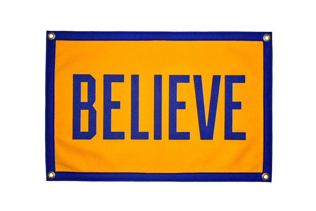Believe Camp Flag