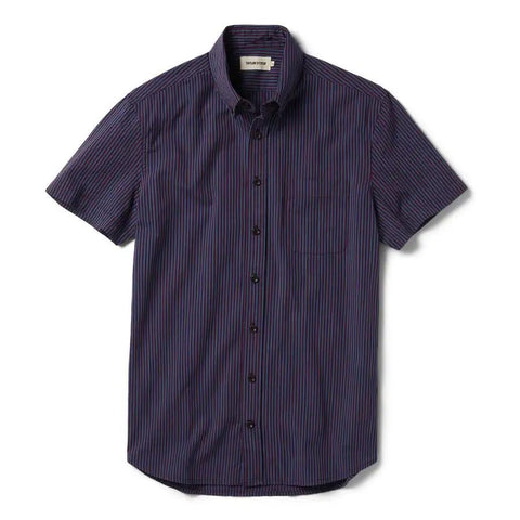 The Short Sleeve Jack - Blue Stripe