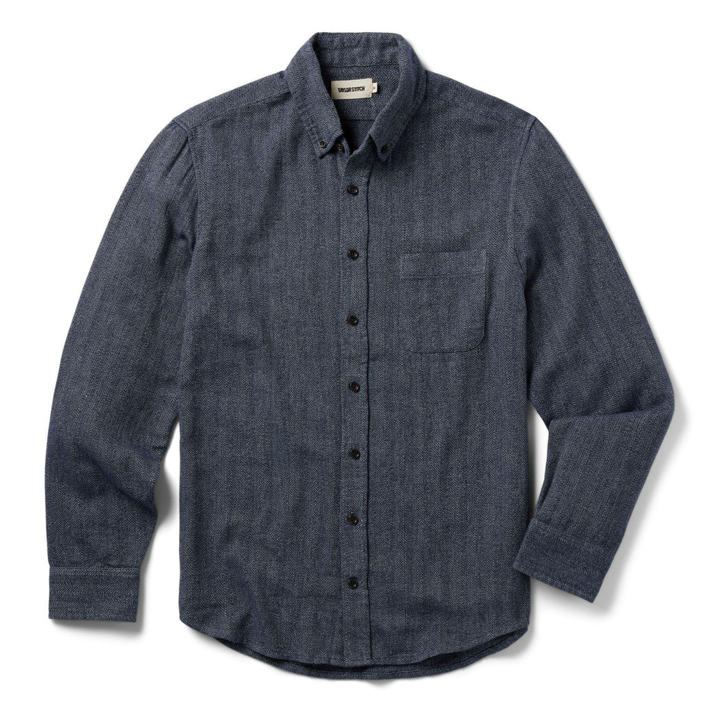 The Jack - Navy Herringbone