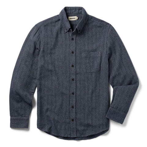 The Jack - Navy Herringbone