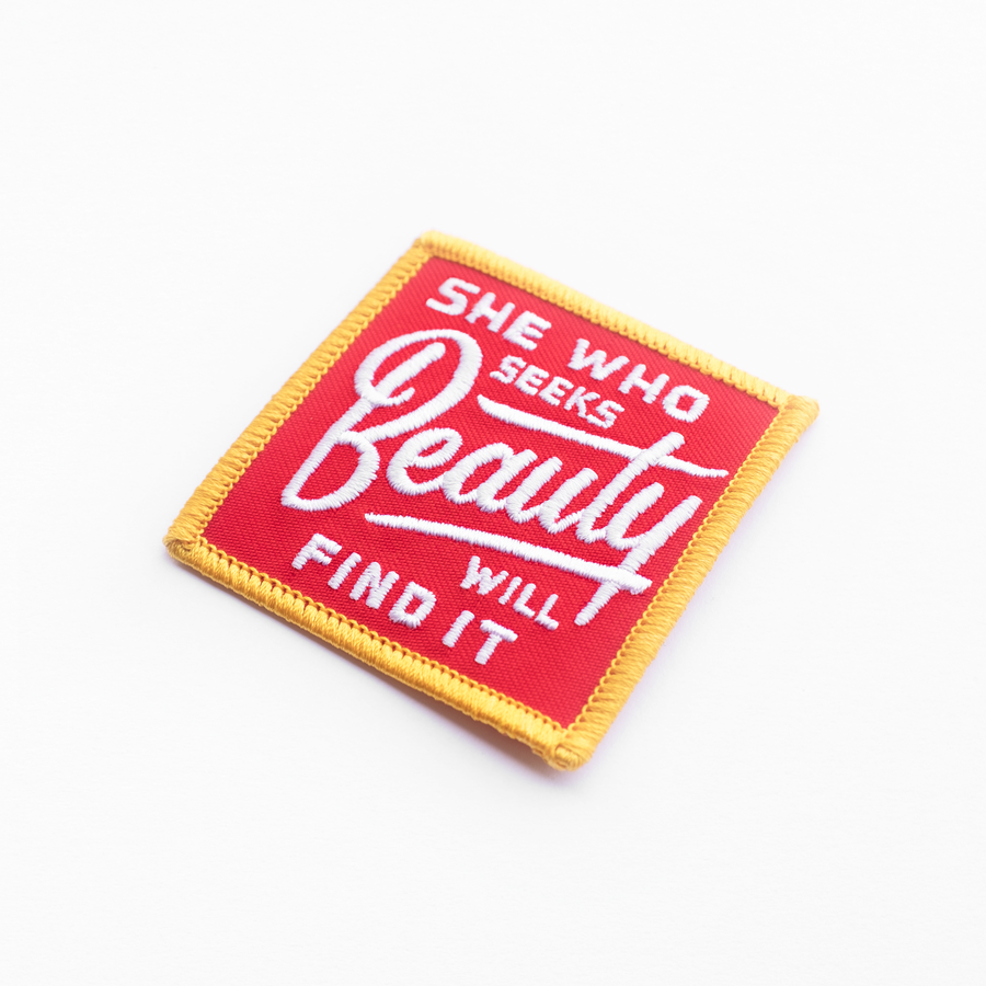 She Who Seeks Beauty Patch