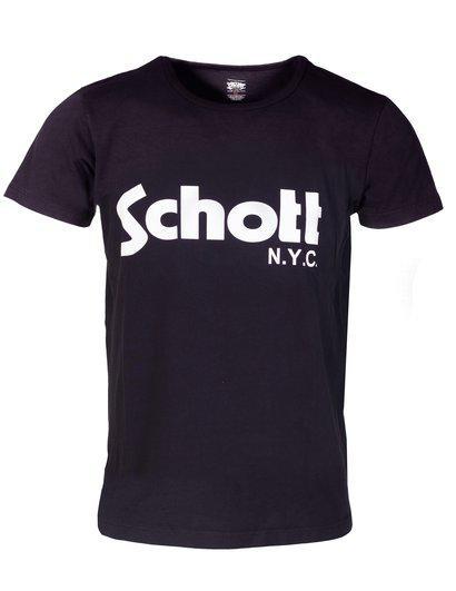 Schott Logo Tee Black