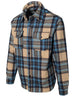 CPO Wool Shirt - Blue Plaid