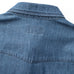 Reagan Pearl Snap Long Sleeve - Denim